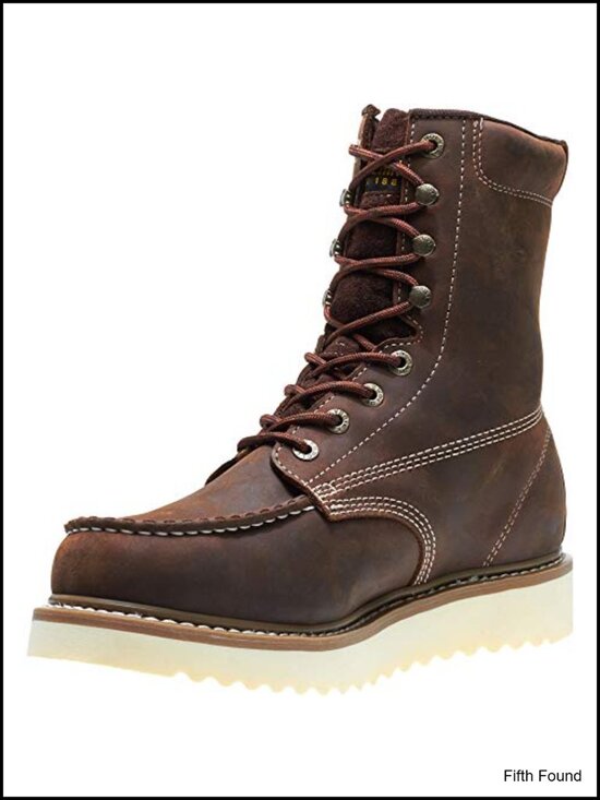 Genuine Full-Grain Leather 8\